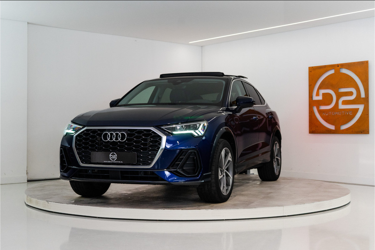 Audi Q3 Sportback 45 TFSI e Edition 245PK | Pano | Matrix | Sfeer | Cam | Stoelverw. | 12 MND Garantie