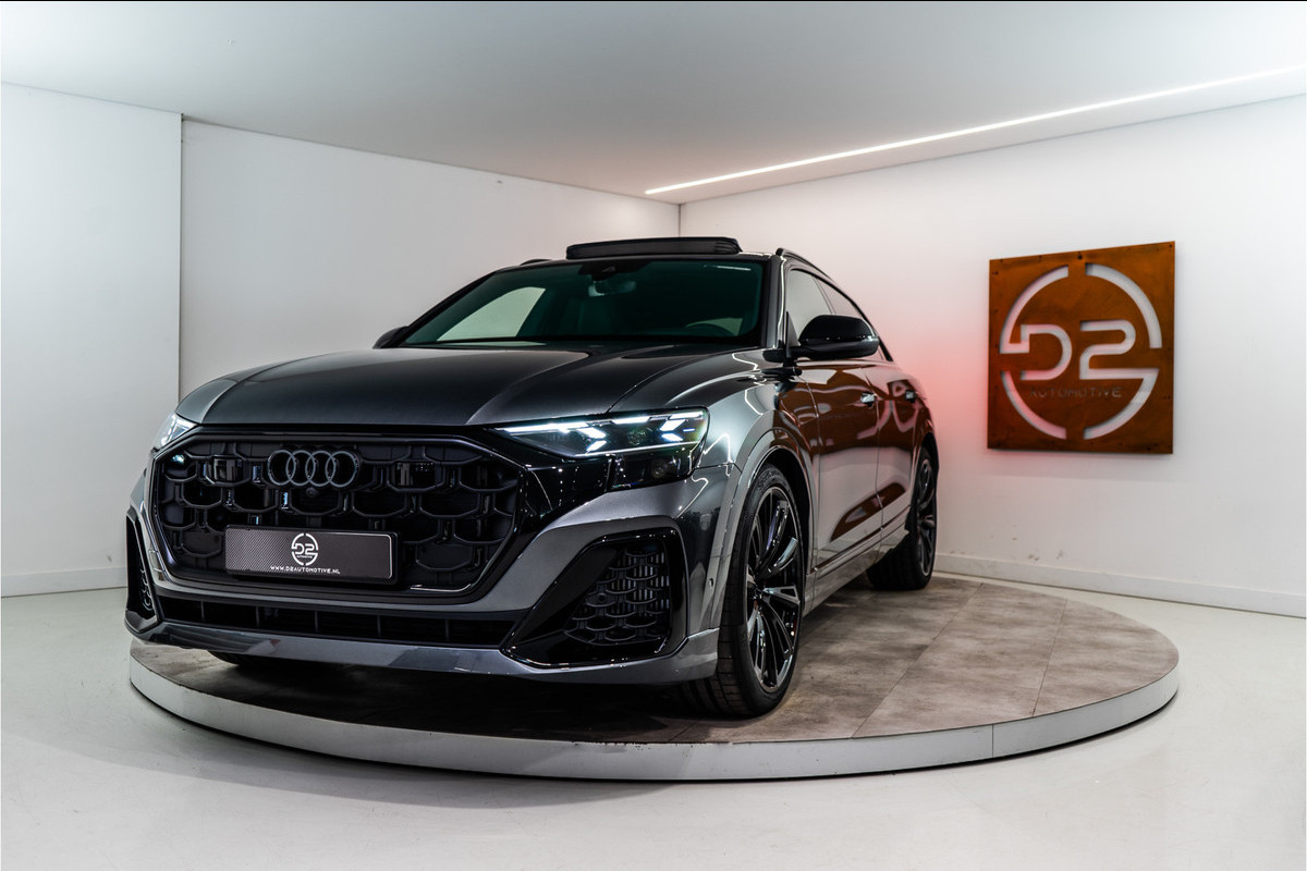 Audi Q8 60 TFSI E Quattro S-Edition Competition 490PK FACELIFT | Pano | B&O | Vierwielsturing | VOL! 4 JAAR FABRIEKSGARANTIE