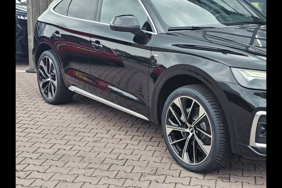 Audi Q5 Sportback 50 TFSI e S edition | LED | Elek. trekhaak | ACC| Stoelverwarming | Navi | App-connect | Keyless | Elek. achterklep |