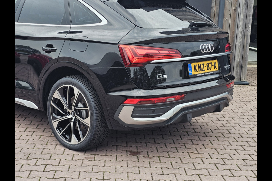 Audi Q5 Sportback 50 TFSI e S edition | LED | Elek. trekhaak | ACC| Stoelverwarming | Navi | App-connect | Keyless | Elek. achterklep |