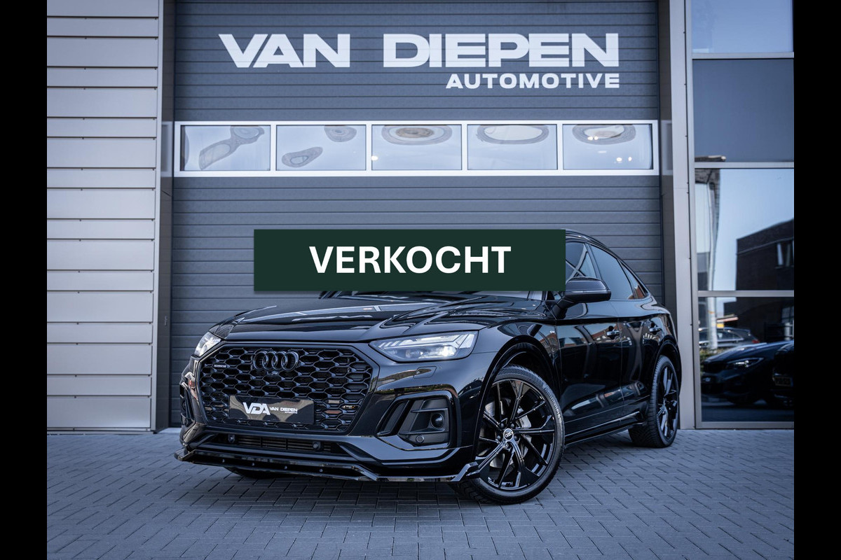 Audi Q5 Sportback 55 TFSI e S edition Luchtvering | Black Optics | Trekhaak