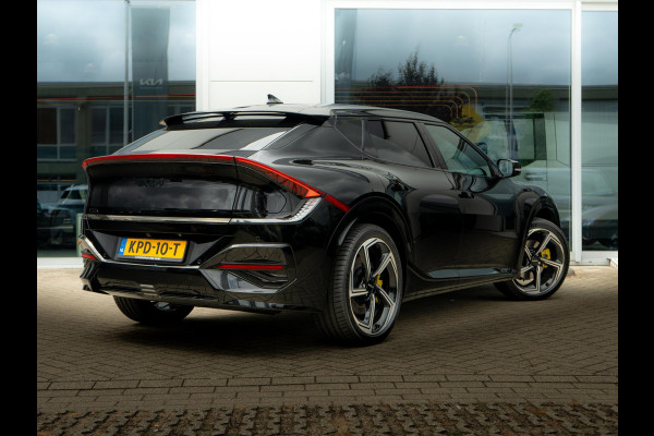 Kia Ev6 GT-Line Business Edition 84 kWh Speciale uitvoering | 21 inch GT velgen | Hifi upgrade met Subwoofer | Gele remklauwen | Stoel verwarming l Elektrische kofferklep | GT pakket | LED | Keyless | 20 inch LMV