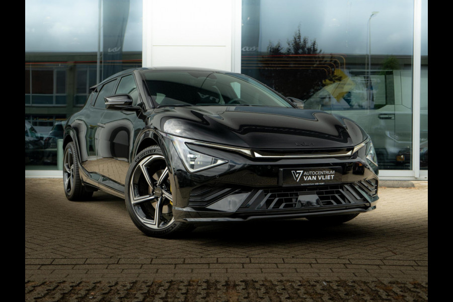Kia Ev6 GT-Line Business Edition 84 kWh Speciale uitvoering | 21 inch GT velgen | Hifi upgrade met Subwoofer | Gele remklauwen | Stoel verwarming l Elektrische kofferklep | GT pakket | LED | Keyless | 20 inch LMV
