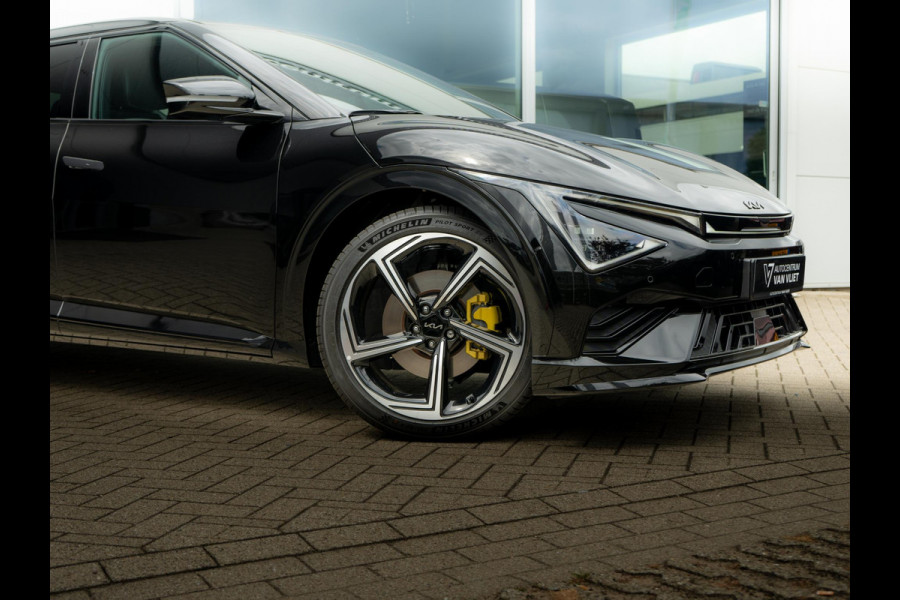 Kia Ev6 GT-Line Business Edition 84 kWh Speciale uitvoering | 21 inch GT velgen | Hifi upgrade met Subwoofer | Gele remklauwen | Stoel verwarming l Elektrische kofferklep | GT pakket | LED | Keyless | 20 inch LMV