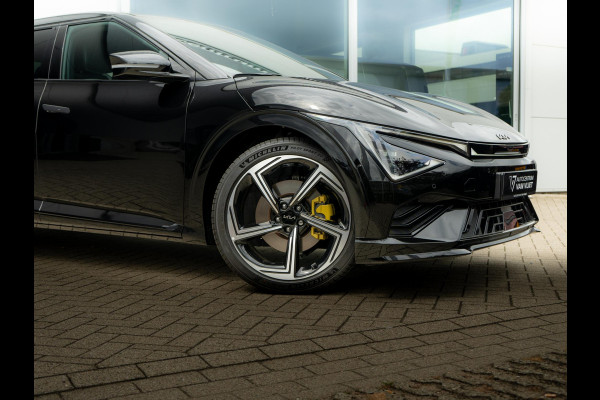 Kia Ev6 GT-Line Business Edition 84 kWh Speciale uitvoering | 21 inch GT velgen | Hifi upgrade met Subwoofer | Gele remklauwen | Stoel verwarming l Elektrische kofferklep | GT pakket | LED | Keyless | 20 inch LMV