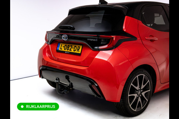 Toyota Yaris 1.5 Hybrid Launch Edition | Stoel- stuurverwarming | Trekhaak | HUD | Camera | Adaptive cruise Apple Carplay/Android Auto, Privacy glas, Keyless