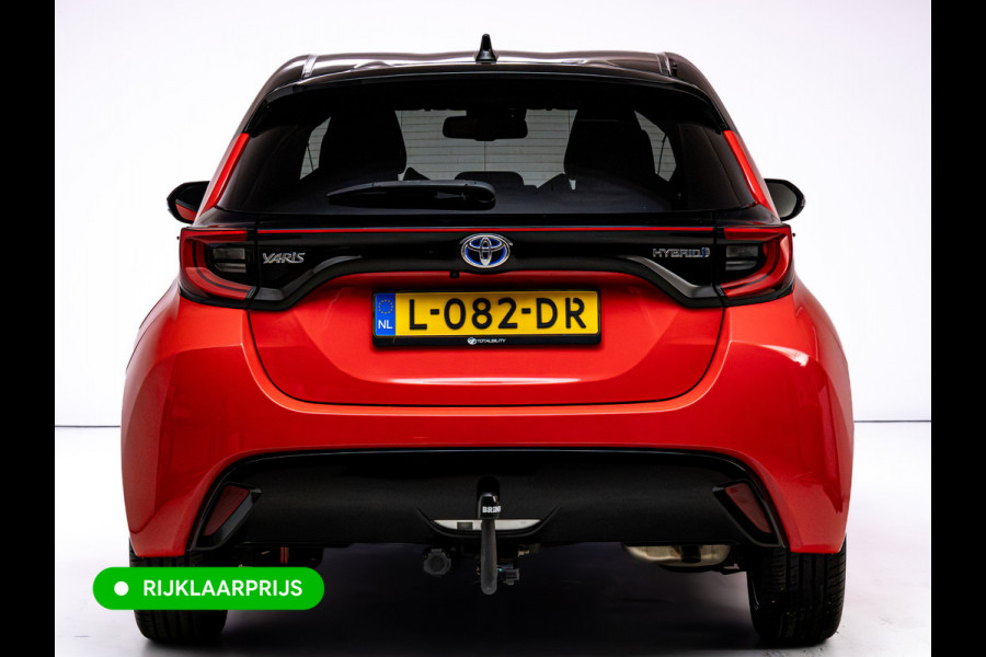 Toyota Yaris 1.5 Hybrid Launch Edition | Stoel- stuurverwarming | Trekhaak | HUD | Camera | Adaptive cruise Apple Carplay/Android Auto, Privacy glas, Keyless
