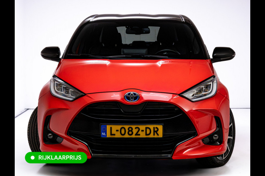 Toyota Yaris 1.5 Hybrid Launch Edition | Stoel- stuurverwarming | Trekhaak | HUD | Camera | Adaptive cruise Apple Carplay/Android Auto, Privacy glas, Keyless