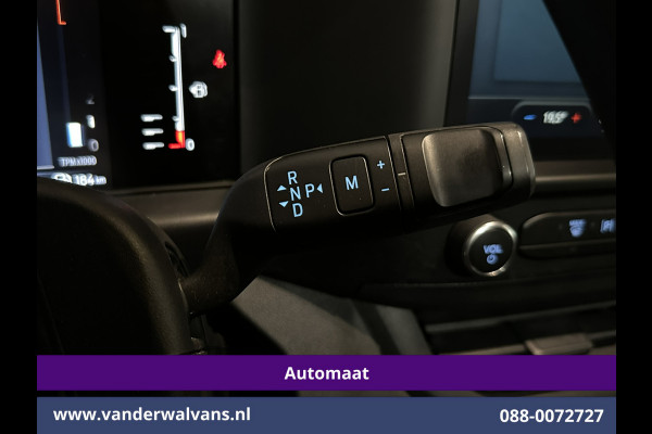 Ford Transit Custom 2.0 TDCI 136pk Automaat L1H1 Euro6 Airco | Camera | Apple Carplay | LED | Cruisecontrol 2740kg Trekhaak, Android Auto, Verwarmde voorruit, Parkeersensoren, Bijrijdersbank