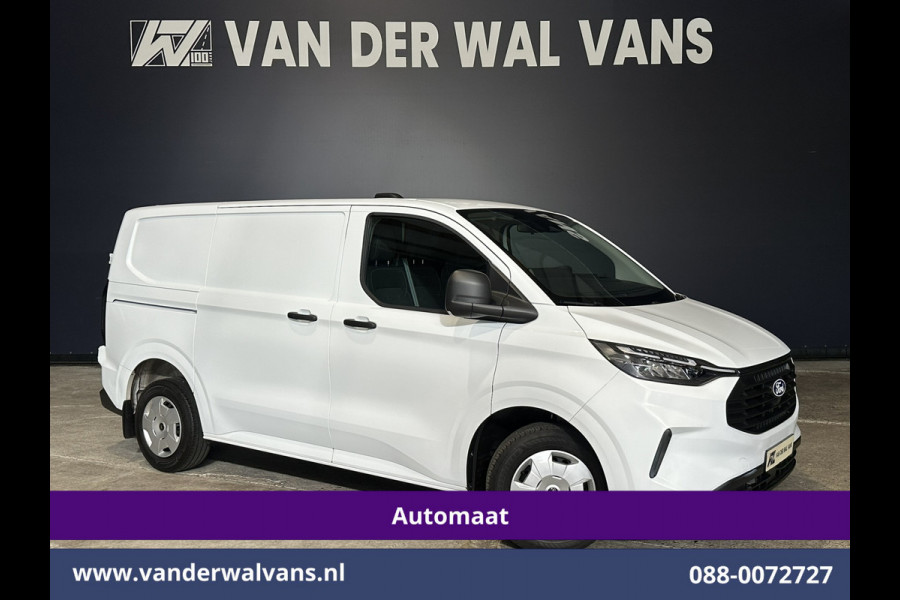 Ford Transit Custom 2.0 TDCI 136pk Automaat L1H1 Euro6 Airco | Camera | Apple Carplay | LED | Cruisecontrol 2740kg Trekhaak, Android Auto, Verwarmde voorruit, Parkeersensoren, Bijrijdersbank
