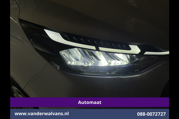Ford Transit Custom 2.0 TDCI 136pk Automaat L1H1 Euro6 Airco | Camera | Apple Carplay | LED | Cruisecontrol 2740kg Trekhaak, Android Auto, Verwarmde voorruit, Parkeersensoren, Bijrijdersbank