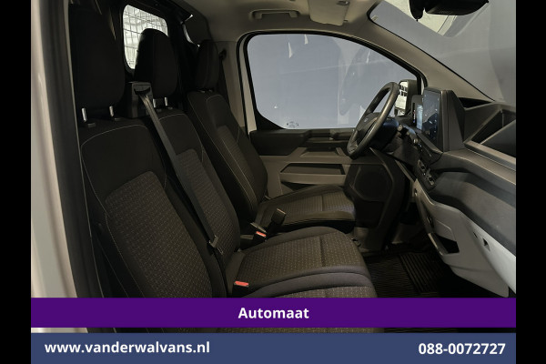 Ford Transit Custom 2.0 TDCI 136pk Automaat L1H1 Euro6 Airco | Camera | Apple Carplay | LED | Cruisecontrol 2740kg Trekhaak, Android Auto, Verwarmde voorruit, Parkeersensoren, Bijrijdersbank