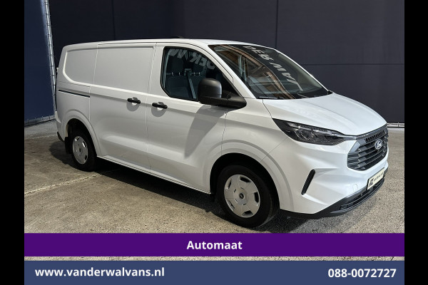 Ford Transit Custom 2.0 TDCI 136pk Automaat L1H1 Euro6 Airco | Camera | Apple Carplay | LED | Cruisecontrol 2740kg Trekhaak, Android Auto, Verwarmde voorruit, Parkeersensoren, Bijrijdersbank