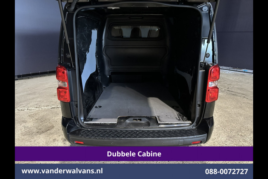 Peugeot Expert 2.0 BlueHDI 177pk Automaat L3H1 Dubbele Cabine Sport Euro6 Airco | 5-Zits | Camera | Navigatie | Apple Carplay | Xenon | 2x Zijd Cruisecontrol, Android Auto, LM Velgen, Dakrails, Sidebars, Spoiler, Elektrische Stoelbediening, Bumperkit, leder, Parkeersensoren, Achterklep