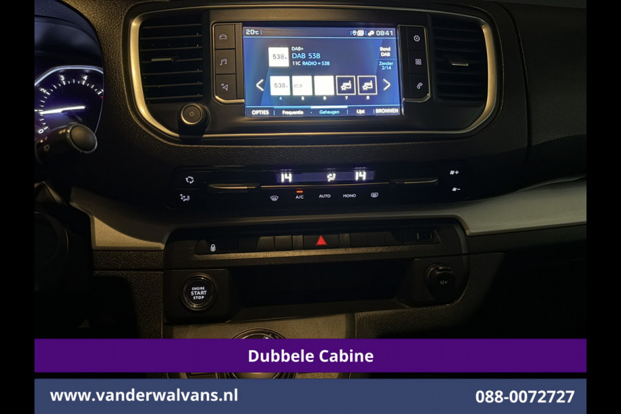Peugeot Expert 2.0 BlueHDI 177pk Automaat L3H1 Dubbele Cabine Sport Euro6 Airco | 5-Zits | Camera | Navigatie | Apple Carplay | Xenon | 2x Zijd Cruisecontrol, Android Auto, LM Velgen, Dakrails, Sidebars, Spoiler, Elektrische Stoelbediening, Bumperkit, leder, Parkeersensoren, Achterklep