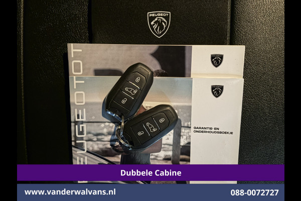 Peugeot Expert 2.0 BlueHDI 177pk Automaat L3H1 Dubbele Cabine Sport Euro6 Airco | 5-Zits | Camera | Navigatie | Apple Carplay | Xenon | 2x Zijd Cruisecontrol, Android Auto, LM Velgen, Dakrails, Sidebars, Spoiler, Elektrische Stoelbediening, Bumperkit, leder, Parkeersensoren, Achterklep