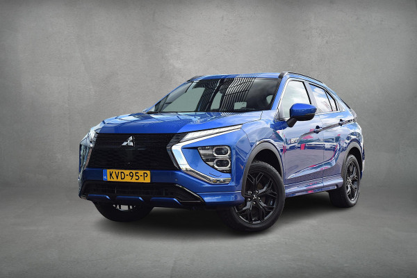 Mitsubishi Eclipse Cross 2.4 PHEV Black Edition | Leer | HUD | 360 Cam. | Stuur- en Stoelverwarming