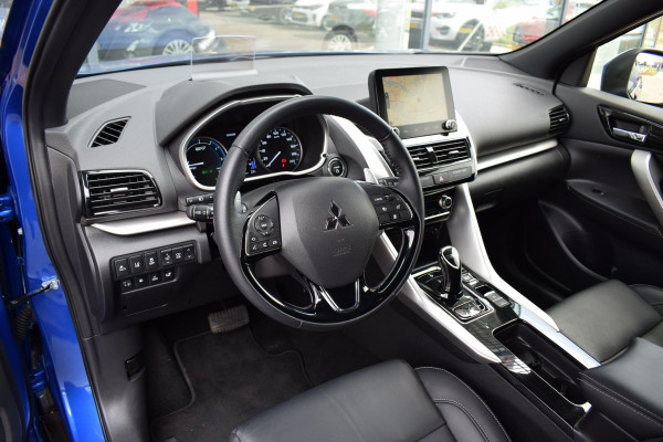 Mitsubishi Eclipse Cross 2.4 PHEV Black Edition | Leer | HUD | 360 Cam. | Stuur- en Stoelverwarming