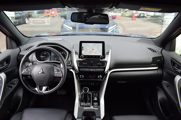 Mitsubishi Eclipse Cross 2.4 PHEV Black Edition | Leer | HUD | 360 Cam. | Stuur- en Stoelverwarming