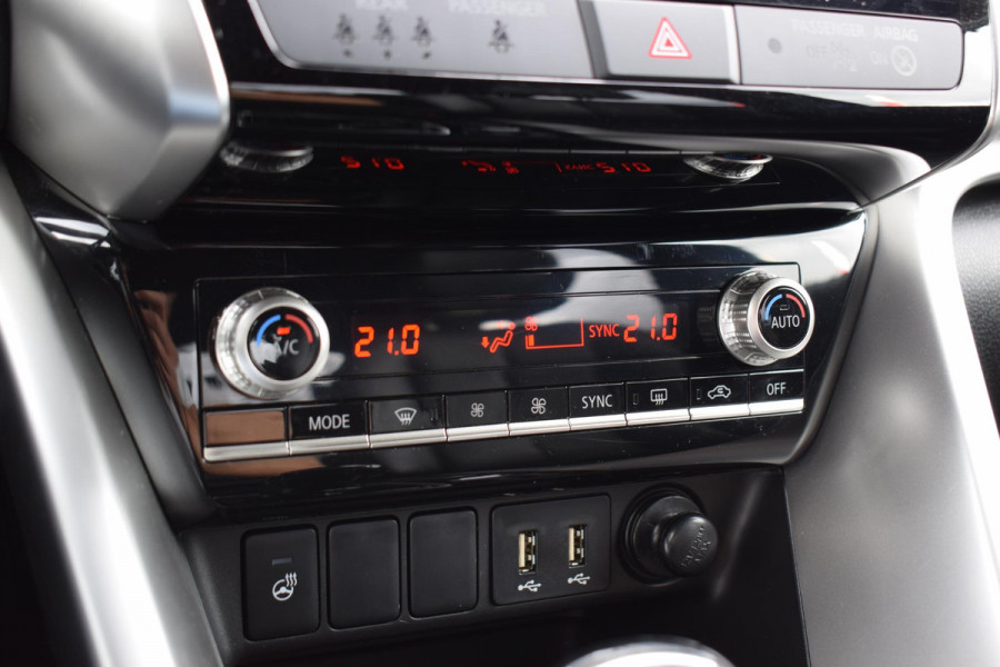 Mitsubishi Eclipse Cross 2.4 PHEV Black Edition | Leer | HUD | 360 Cam. | Stuur- en Stoelverwarming
