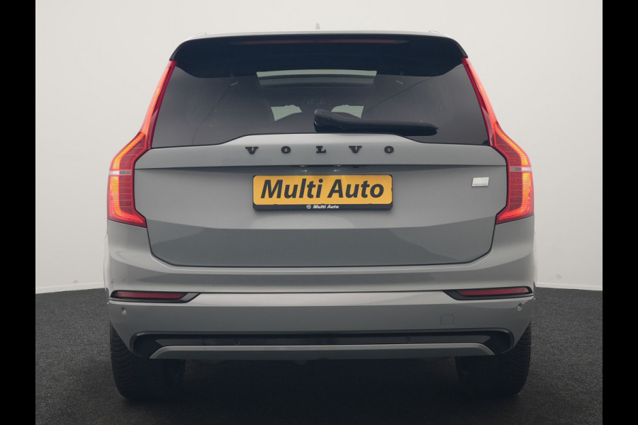 Volvo XC90 T8 Recharge AWD Plus Dark Long Range 7 Persoons PHEV 456pk Dealer O.H. | Trekhaak Af Fabriek | Panodak | Luchtvering | Adaptive Cruise | 360 Camera | Lederen Sportstoelen Memory & Verwarmd | Harman / Kardon | Keyless | Blis | Stuur Verwarmd | Apple Carplay | Plug In Hybrid |