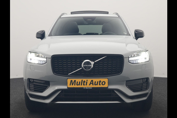 Volvo XC90 T8 Recharge AWD Plus Dark Long Range 7 Persoons PHEV 456pk Dealer O.H. | Trekhaak Af Fabriek | Panodak | Luchtvering | Adaptive Cruise | 360 Camera | Lederen Sportstoelen Memory & Verwarmd | Harman / Kardon | Keyless | Blis | Stuur Verwarmd | Apple Carplay | Plug In Hybrid |