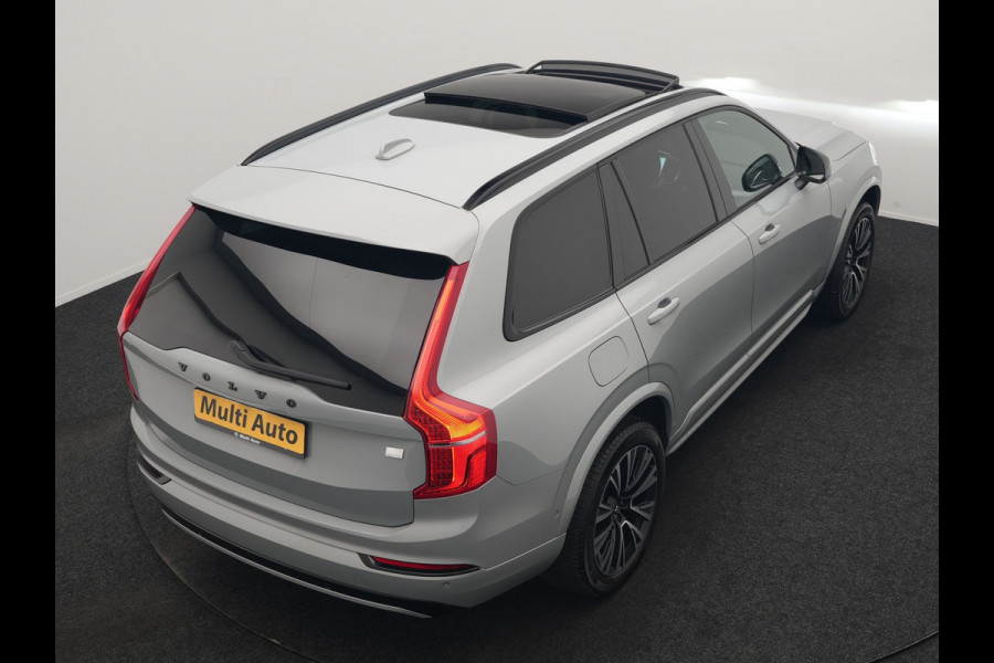 Volvo XC90 T8 Recharge AWD Plus Dark Long Range 7 Persoons PHEV 456pk Dealer O.H. | Trekhaak Af Fabriek | Panodak | Luchtvering | Adaptive Cruise | 360 Camera | Lederen Sportstoelen Memory & Verwarmd | Harman / Kardon | Keyless | Blis | Stuur Verwarmd | Apple Carplay | Plug In Hybrid |