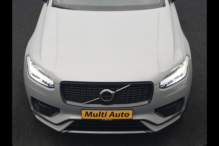 Volvo XC90 T8 Recharge AWD Plus Dark Long Range 7 Persoons PHEV 456pk Dealer O.H. | Trekhaak Af Fabriek | Panodak | Luchtvering | Adaptive Cruise | 360 Camera | Lederen Sportstoelen Memory & Verwarmd | Harman / Kardon | Keyless | Blis | Stuur Verwarmd | Apple Carplay | Plug In Hybrid |
