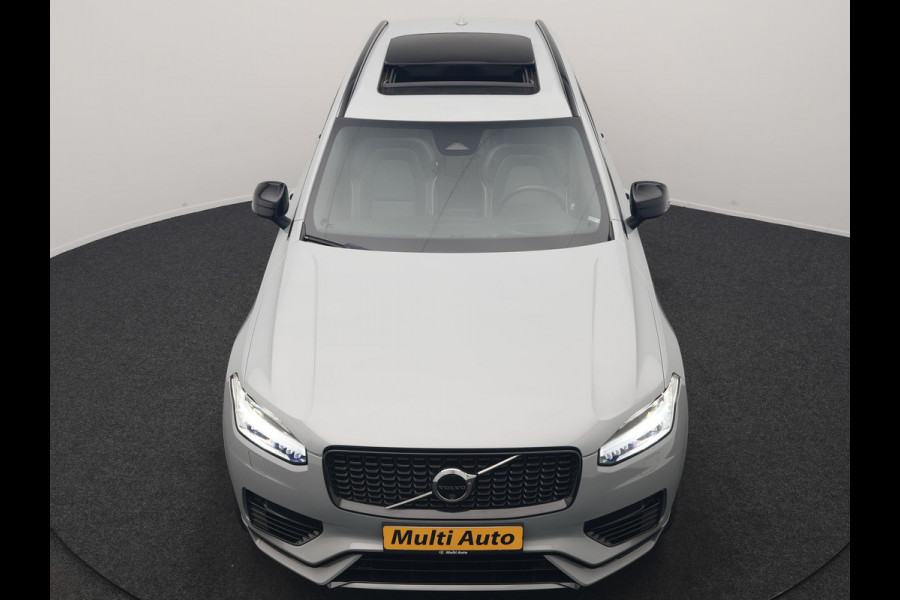Volvo XC90 T8 Recharge AWD Plus Dark Long Range 7 Persoons PHEV 456pk Dealer O.H. | Trekhaak Af Fabriek | Panodak | Luchtvering | Adaptive Cruise | 360 Camera | Lederen Sportstoelen Memory & Verwarmd | Harman / Kardon | Keyless | Blis | Stuur Verwarmd | Apple Carplay | Plug In Hybrid |