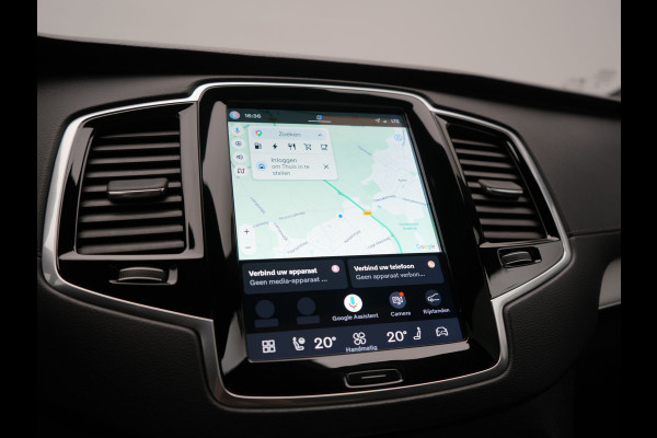 Volvo XC90 T8 Recharge AWD Plus Dark Long Range 7 Persoons PHEV 456pk Dealer O.H. | Trekhaak Af Fabriek | Panodak | Luchtvering | Adaptive Cruise | 360 Camera | Lederen Sportstoelen Memory & Verwarmd | Harman / Kardon | Keyless | Blis | Stuur Verwarmd | Apple Carplay | Plug In Hybrid |