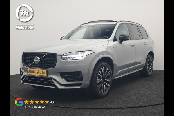 Volvo XC90 T8 Recharge AWD Plus Dark Long Range 7 Persoons PHEV 456pk Dealer O.H. | Trekhaak Af Fabriek | Panodak | Luchtvering | Adaptive Cruise | 360 Camera | Lederen Sportstoelen Memory & Verwarmd | Harman / Kardon | Keyless | Blis | Stuur Verwarmd | Apple Carplay | Plug In Hybrid |