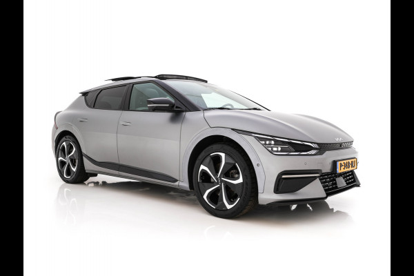 Kia Ev6 GT-Line AWD 77.4 kWh [3-Fase-11kW] (INCL-BTW) Aut. *PANO | HEAD-UP | LEATHER-ALCANTARA | ADAPTIVE-CRUISE | DIGI-COCKPIT | MERIDIAN-AUDIO | MEMORYPACK | FULL-LED | KEYLESS | TOPVIEW | DAB | BLINDSPOT | NAVI-FULLMAP | 20''ALU |