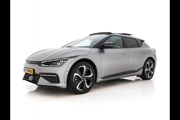 Kia Ev6 GT-Line AWD 77.4 kWh [3-Fase-11kW] (INCL-BTW) Aut. *PANO | HEAD-UP | LEATHER-ALCANTARA | ADAPTIVE-CRUISE | DIGI-COCKPIT | MERIDIAN-AUDIO | MEMORYPACK | FULL-LED | KEYLESS | TOPVIEW | DAB | BLINDSPOT | NAVI-FULLMAP | 20''ALU |