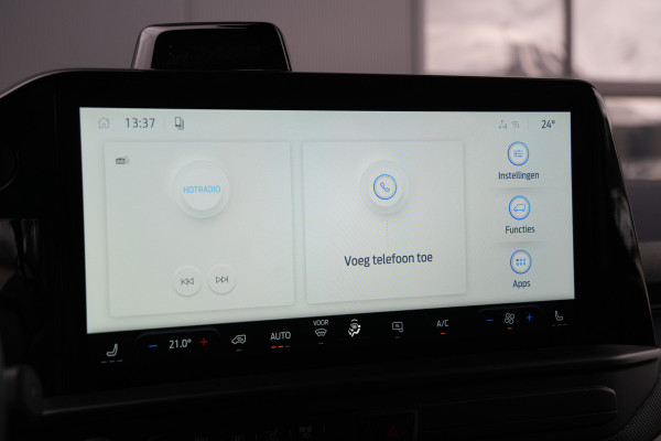 Ford E-Transit Custom 340 L2H1 Limited 71 kWh 218pk - 2x Schuifdeur - Trekhaak - Carplay - Camera - Carplay - Rijklaar