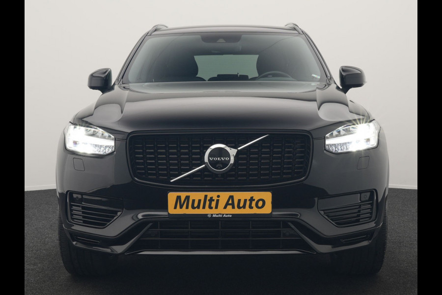 Volvo XC90 T8 Recharge AWD R-Design 7 Persoons LONG RANGE PHEV 455pk Dealer O.H. | Adaptive Cruise | 360 Camera | Lederen Sportstoelen Memory & Verwarmd | Apple Carplay | Stuur Verwarmd | Keyless | Blis | Navigatie | DAB | Virtual | Plug In Hybrid |