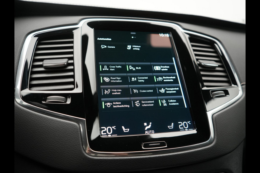 Volvo XC90 T8 Recharge AWD R-Design 7 Persoons LONG RANGE PHEV 455pk Dealer O.H. | Adaptive Cruise | 360 Camera | Lederen Sportstoelen Memory & Verwarmd | Apple Carplay | Stuur Verwarmd | Keyless | Blis | Navigatie | DAB | Virtual | Plug In Hybrid |