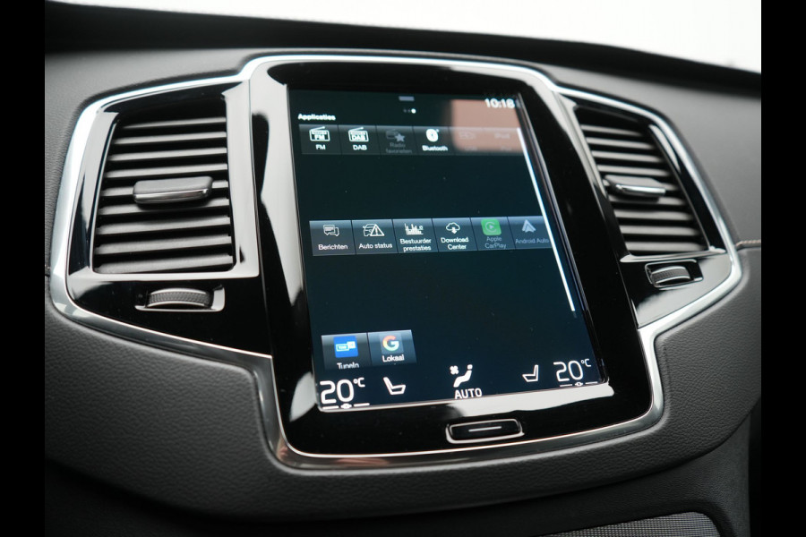 Volvo XC90 T8 Recharge AWD R-Design 7 Persoons LONG RANGE PHEV 455pk Dealer O.H. | Adaptive Cruise | 360 Camera | Lederen Sportstoelen Memory & Verwarmd | Apple Carplay | Stuur Verwarmd | Keyless | Blis | Navigatie | DAB | Virtual | Plug In Hybrid |