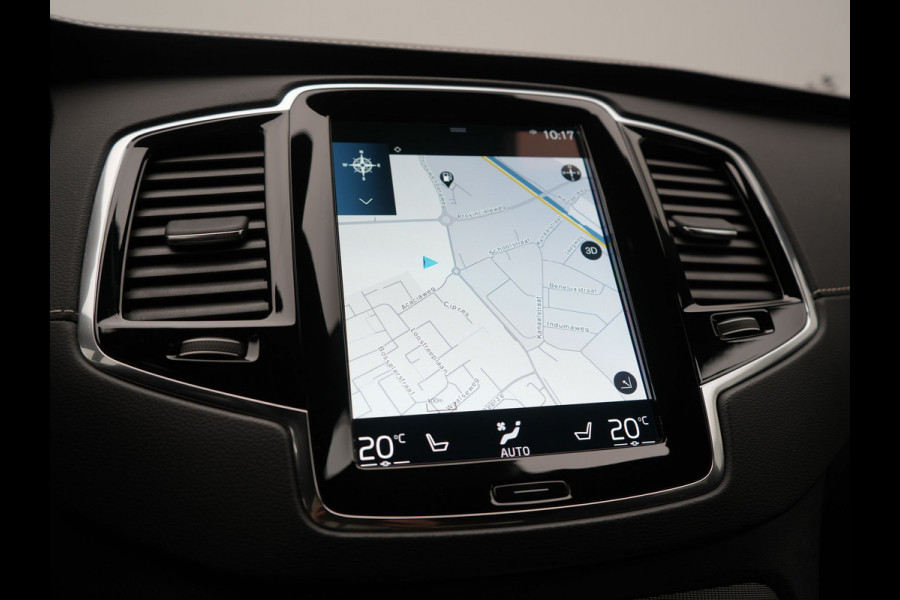 Volvo XC90 T8 Recharge AWD R-Design 7 Persoons LONG RANGE PHEV 455pk Dealer O.H. | Adaptive Cruise | 360 Camera | Lederen Sportstoelen Memory & Verwarmd | Apple Carplay | Stuur Verwarmd | Keyless | Blis | Navigatie | DAB | Virtual | Plug In Hybrid |
