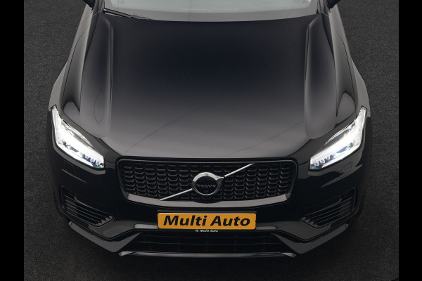 Volvo XC90 T8 Recharge AWD R-Design 7 Persoons LONG RANGE PHEV 455pk Dealer O.H. | Adaptive Cruise | 360 Camera | Lederen Sportstoelen Memory & Verwarmd | Apple Carplay | Stuur Verwarmd | Keyless | Blis | Navigatie | DAB | Virtual | Plug In Hybrid |