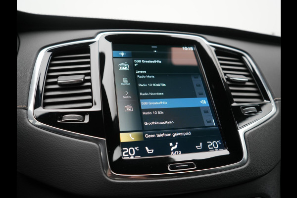 Volvo XC90 T8 Recharge AWD R-Design 7 Persoons LONG RANGE PHEV 455pk Dealer O.H. | Adaptive Cruise | 360 Camera | Lederen Sportstoelen Memory & Verwarmd | Apple Carplay | Stuur Verwarmd | Keyless | Blis | Navigatie | DAB | Virtual | Plug In Hybrid |