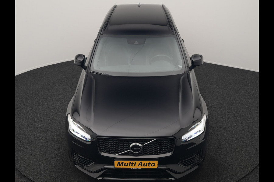 Volvo XC90 T8 Recharge AWD R-Design 7 Persoons LONG RANGE PHEV 455pk Dealer O.H. | Adaptive Cruise | 360 Camera | Lederen Sportstoelen Memory & Verwarmd | Apple Carplay | Stuur Verwarmd | Keyless | Blis | Navigatie | DAB | Virtual | Plug In Hybrid |