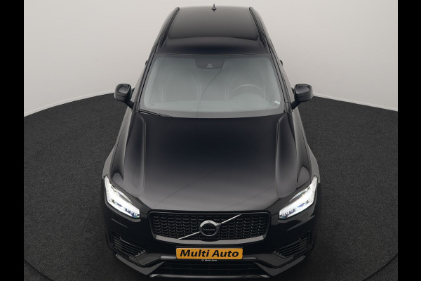 Volvo XC90 T8 Recharge AWD R-Design 7 Persoons LONG RANGE PHEV 455pk Dealer O.H. | Adaptive Cruise | 360 Camera | Lederen Sportstoelen Memory & Verwarmd | Apple Carplay | Stuur Verwarmd | Keyless | Blis | Navigatie | DAB | Virtual | Plug In Hybrid |