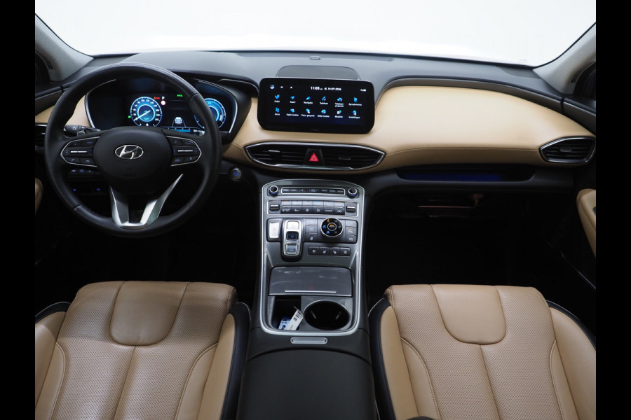 Hyundai Santa Fe 1.6 T-GDI PHEV Premium Sky 7p. | NL Auto | Panoramadak | Trekhaak | Leder | 360 | HUD | Krell | Keyless | Memory