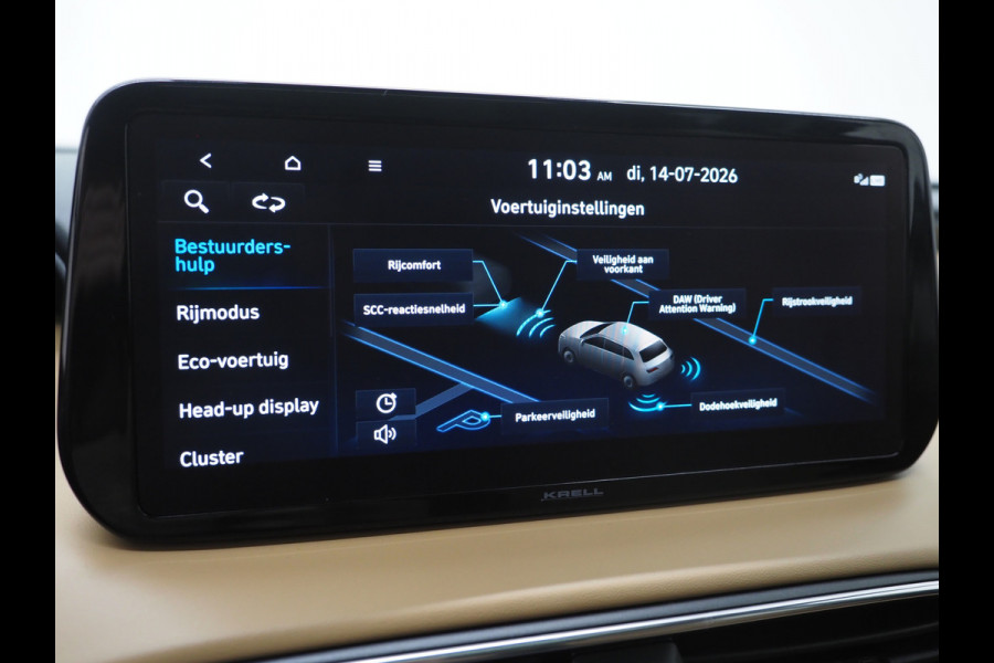 Hyundai Santa Fe 1.6 T-GDI PHEV Premium Sky 7p. | NL Auto | Panoramadak | Trekhaak | Leder | 360 | HUD | Krell | Keyless | Memory
