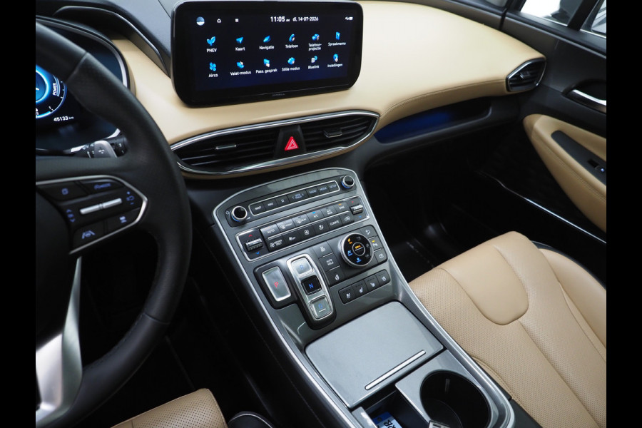 Hyundai Santa Fe 1.6 T-GDI PHEV Premium Sky 7p. | NL Auto | Panoramadak | Trekhaak | Leder | 360 | HUD | Krell | Keyless | Memory