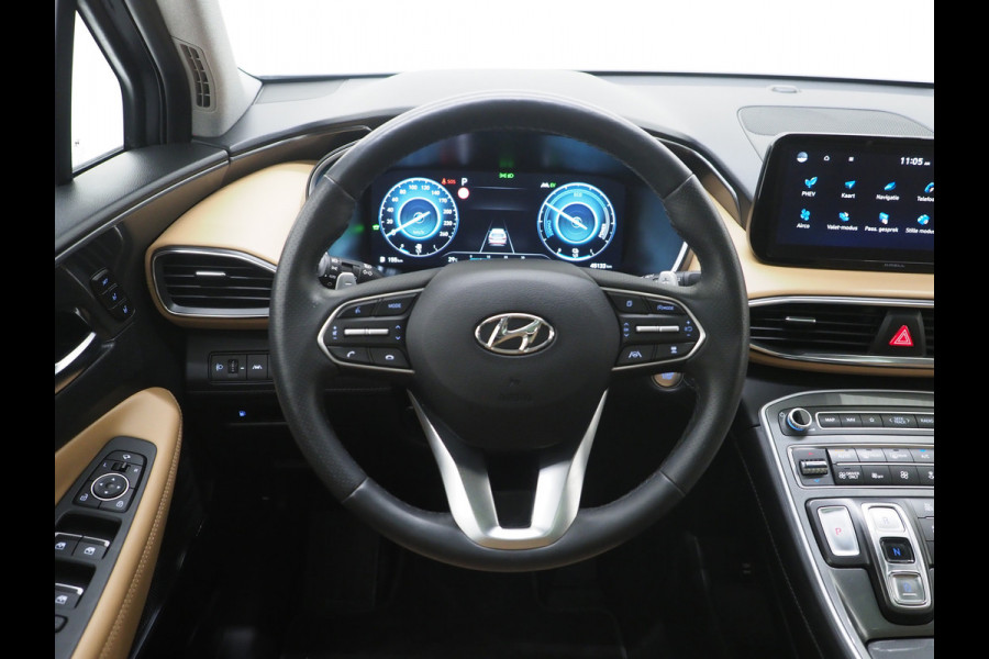 Hyundai Santa Fe 1.6 T-GDI PHEV Premium Sky 7p. | NL Auto | Panoramadak | Trekhaak | Leder | 360 | HUD | Krell | Keyless | Memory