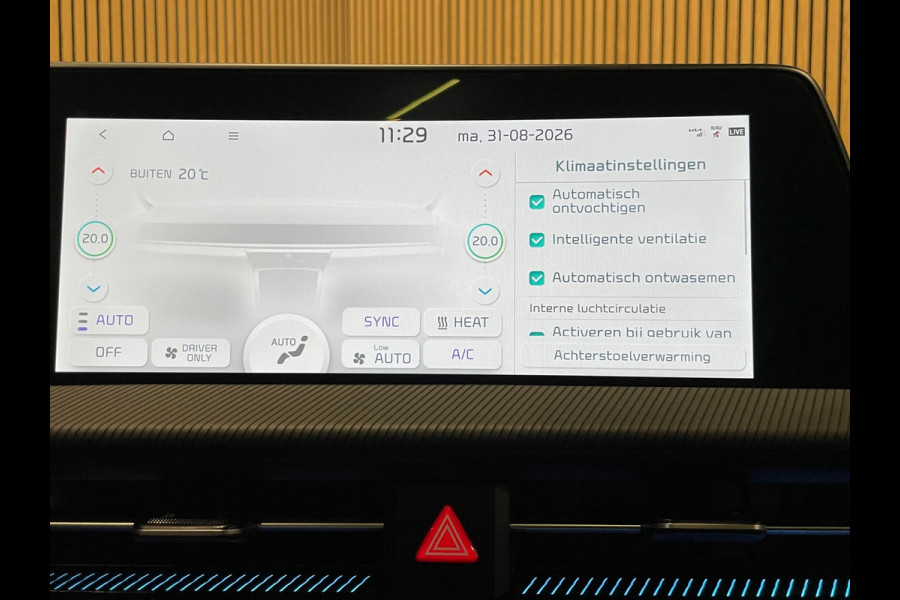 Kia Ev6 GT-Line AWD 77.4 kWh|100% SOH|FULL OPTION|PANO|HEAD-UP|ACC|MEMORY|3D+360+V+A-CAMERA|STUUR+STOELVERW+VENT|NAP|NL|INCL.BTW|