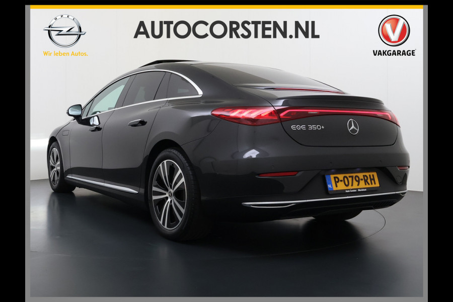 Mercedes-Benz EQE 350+ Launch Ed. Luxury Line 91kWh SOH 100% Leder+Verwarmd Panoramadak Adap.Cruise Burmester®3D-Surround-Audio Memory Navi Camera Lmv Pdc High Perf.-Led Elek.Achterklep DAB+ Privacy Glas 1e Eigenaar Dealeronderhouden Origineel Nederlandse Auto