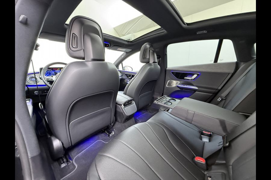 Mercedes-Benz EQE 350+ Launch Ed. Luxury Line 91kWh SOH 100% Leder+Verwarmd Panoramadak Adap.Cruise Burmester®3D-Surround-Audio Memory Navi Camera Lmv Pdc High Perf.-Led Elek.Achterklep DAB+ Privacy Glas 1e Eigenaar Dealeronderhouden Origineel Nederlandse Auto