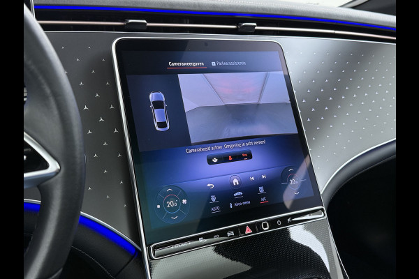 Mercedes-Benz EQE 350+ Launch Ed. Luxury Line 91kWh SOH 100% Leder+Verwarmd Panoramadak Adap.Cruise Burmester®3D-Surround-Audio Memory Navi Camera Lmv Pdc High Perf.-Led Elek.Achterklep DAB+ Privacy Glas 1e Eigenaar Dealeronderhouden Origineel Nederlandse Auto